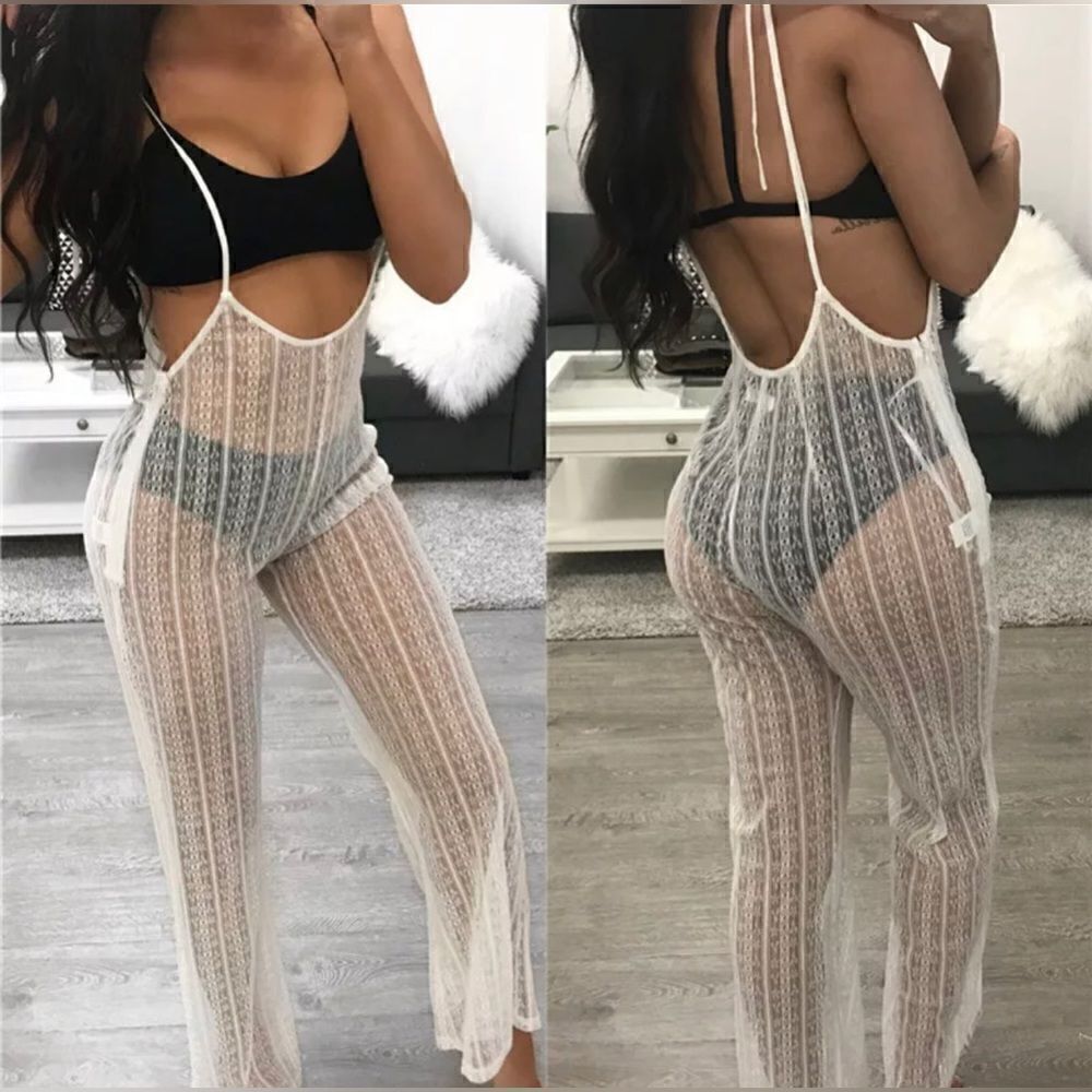 Fashion Nova jumpsuit cover up